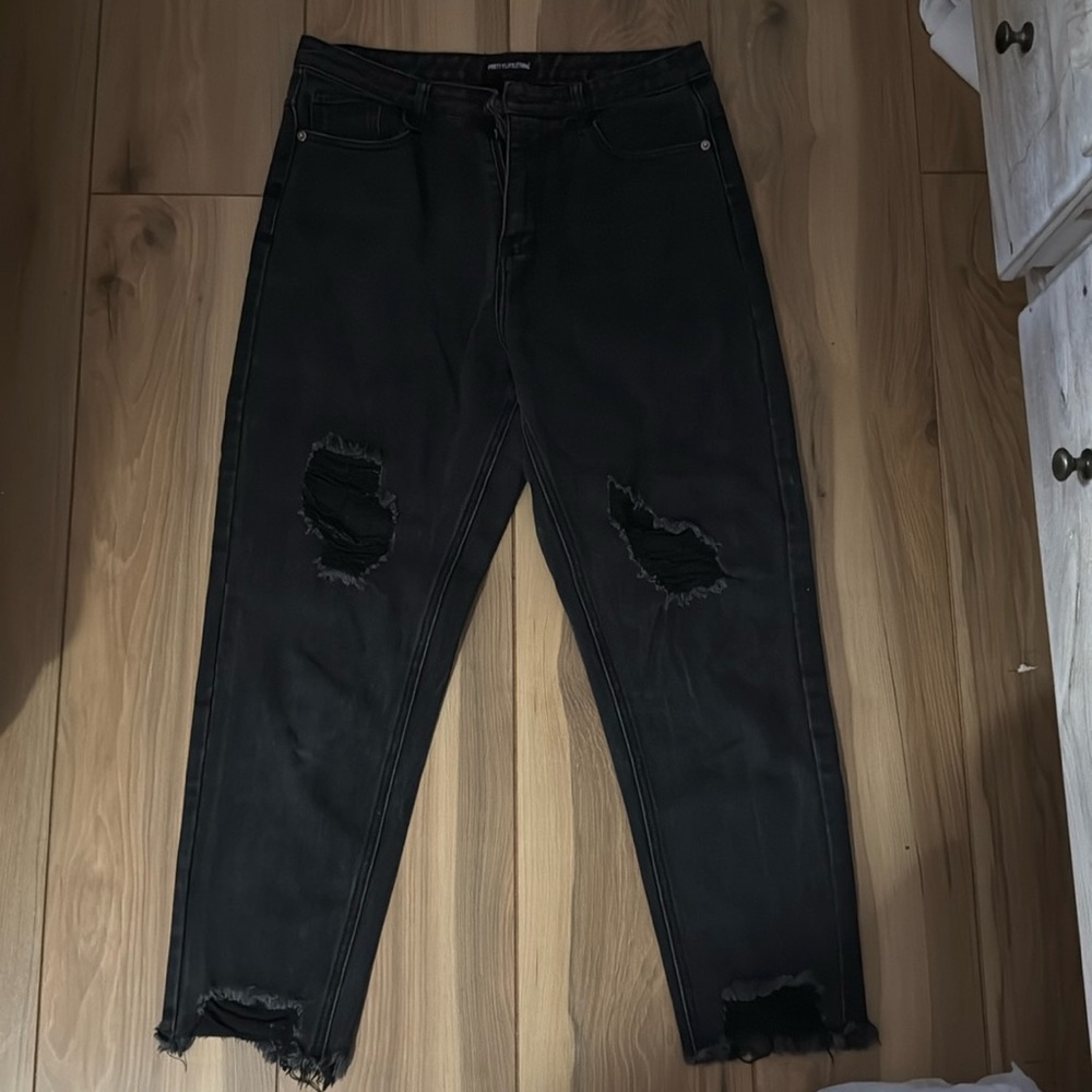black jeans